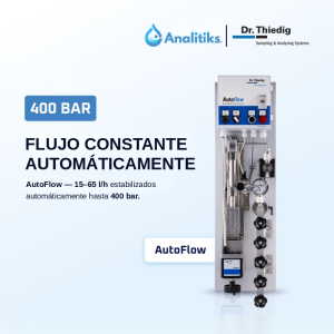AutoFlow - Control automático de flujo para sistemas de muestreo.